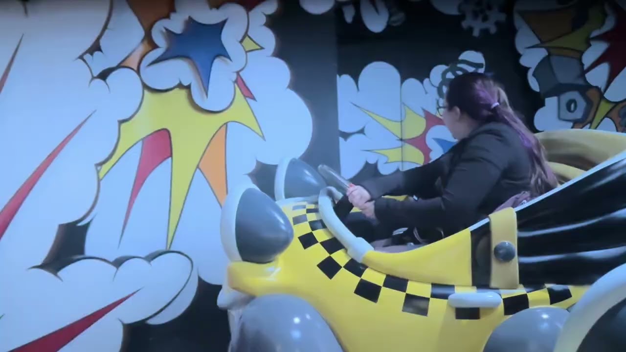 Roger Rabbit's Car Toon Spin ride at Disneyland 2024 10 20 - Part 4/5