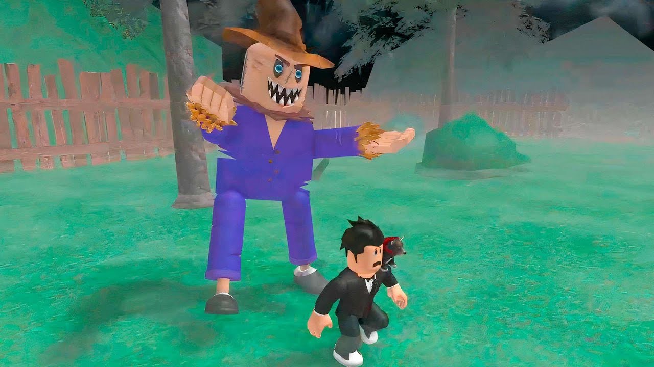 SENHOR ZÉ ESPANTALHO | Roblox - Escape Jerrys Theater Scary Obby