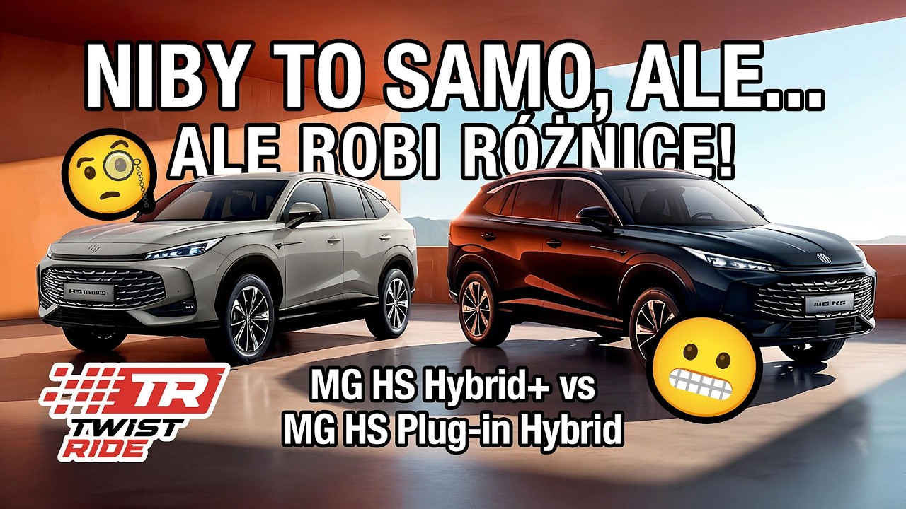 Niby to samo, ale... ale robi r&oacute;żnicę! - MG HS Hybrid+ vs. HS Plug-in Hybrid | TEST PL