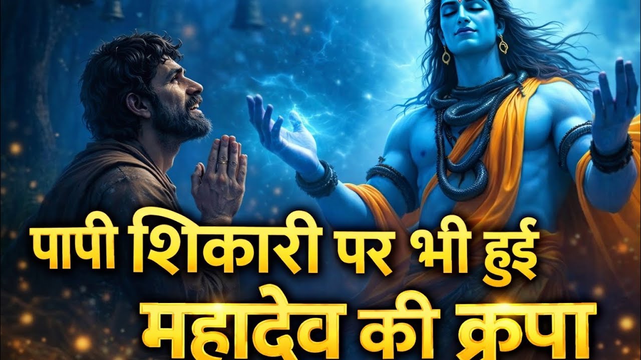 “पापी शिकारी पर भी हुई महादेव की कृपा 🙏 | शिवरात्रि की अद्भुत कहानी”“… | ￼￼