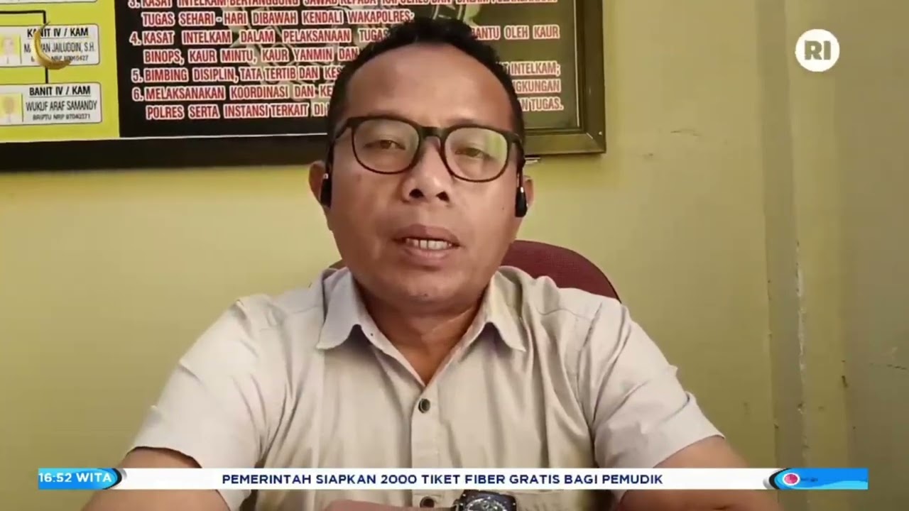TVRI: PATROLI DAN RAZIA THM DI WAKATOBI