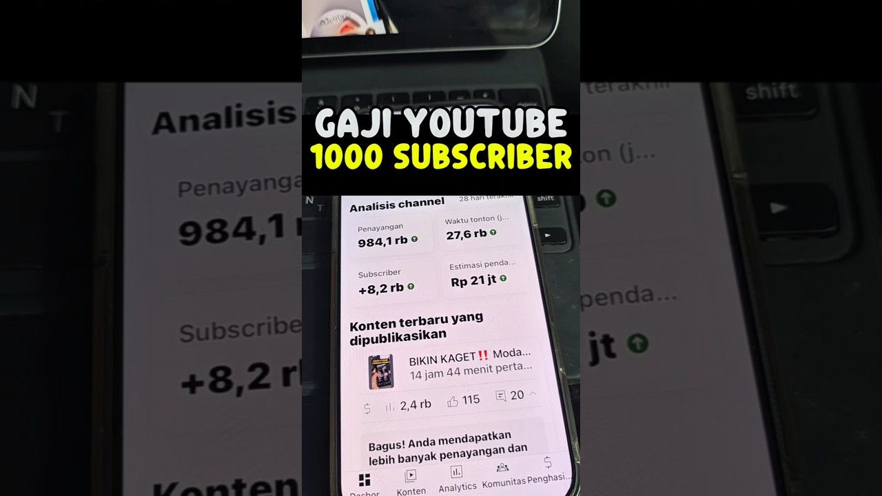 Berapa Gaji Youtuber Pemula 1000 Subscriber?