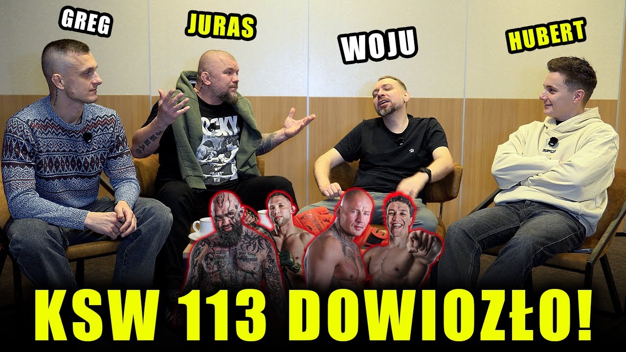 TO BYŁ KAPITALNY WIECZ&Oacute;R! | GREG, JURAS, RYSIEWSKI, MŚCIWUJEWSKI NA AFTERZE PO XTB KSW 113