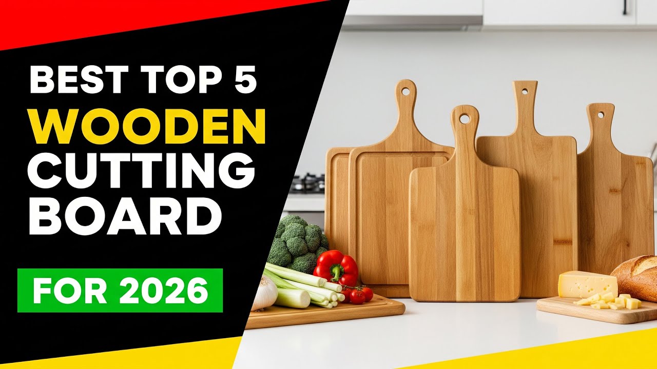 Best Top 5 Wooden Cutting Board For 2026 | Top 5 Must-Have Kitchen Tools