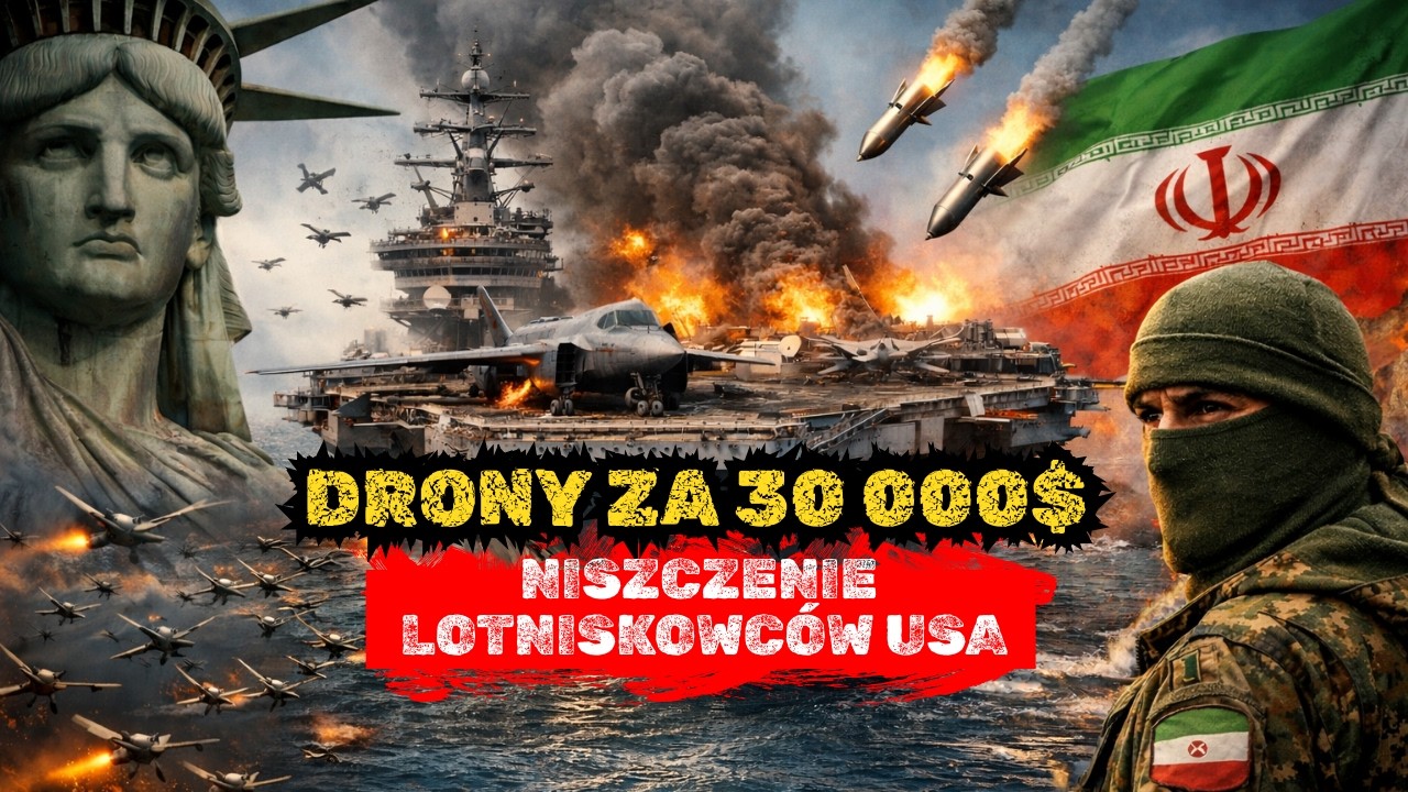 Czy drony za 30 tysięcy dolarów zmusiły lotniskowiec USA do odwrotu?