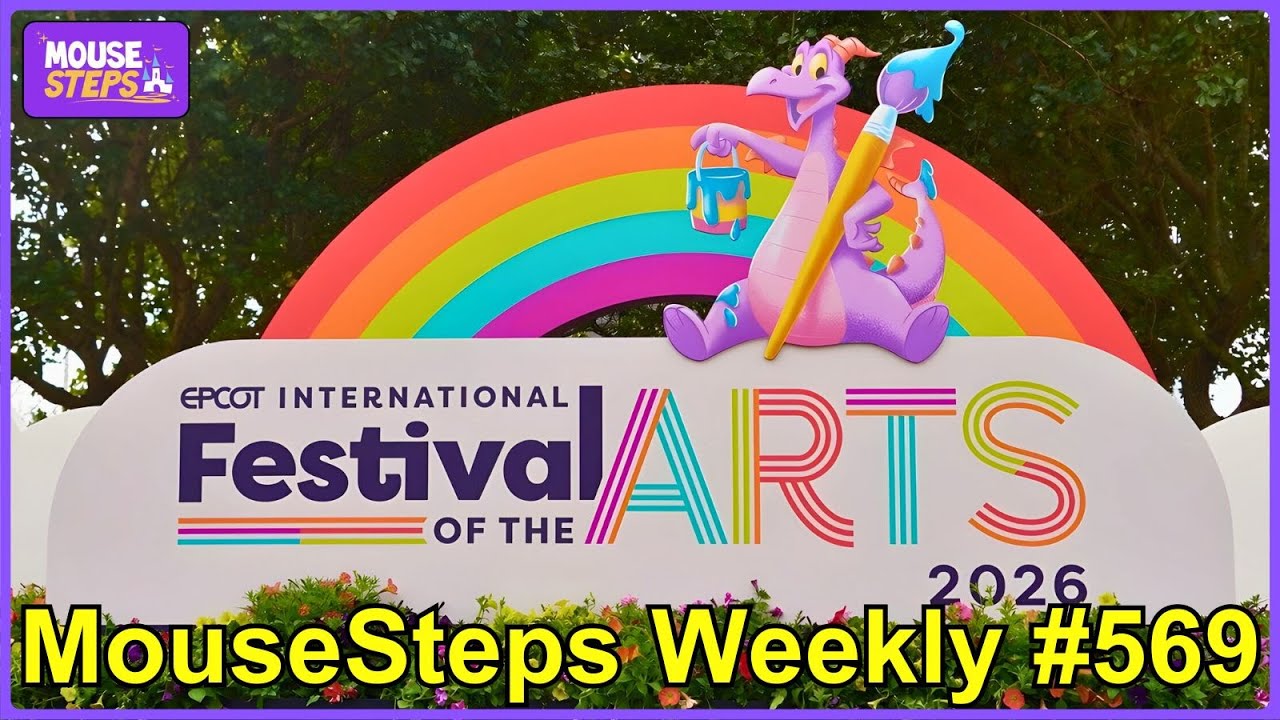 Mousesteps Weekly 569: Подготовка к Международному фестивалю искусств EPCOT 2026; The Boathouse