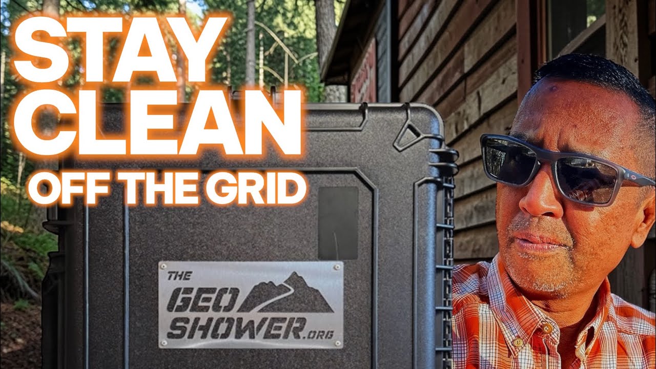 Off Grid Shower System by GEO SHOWER