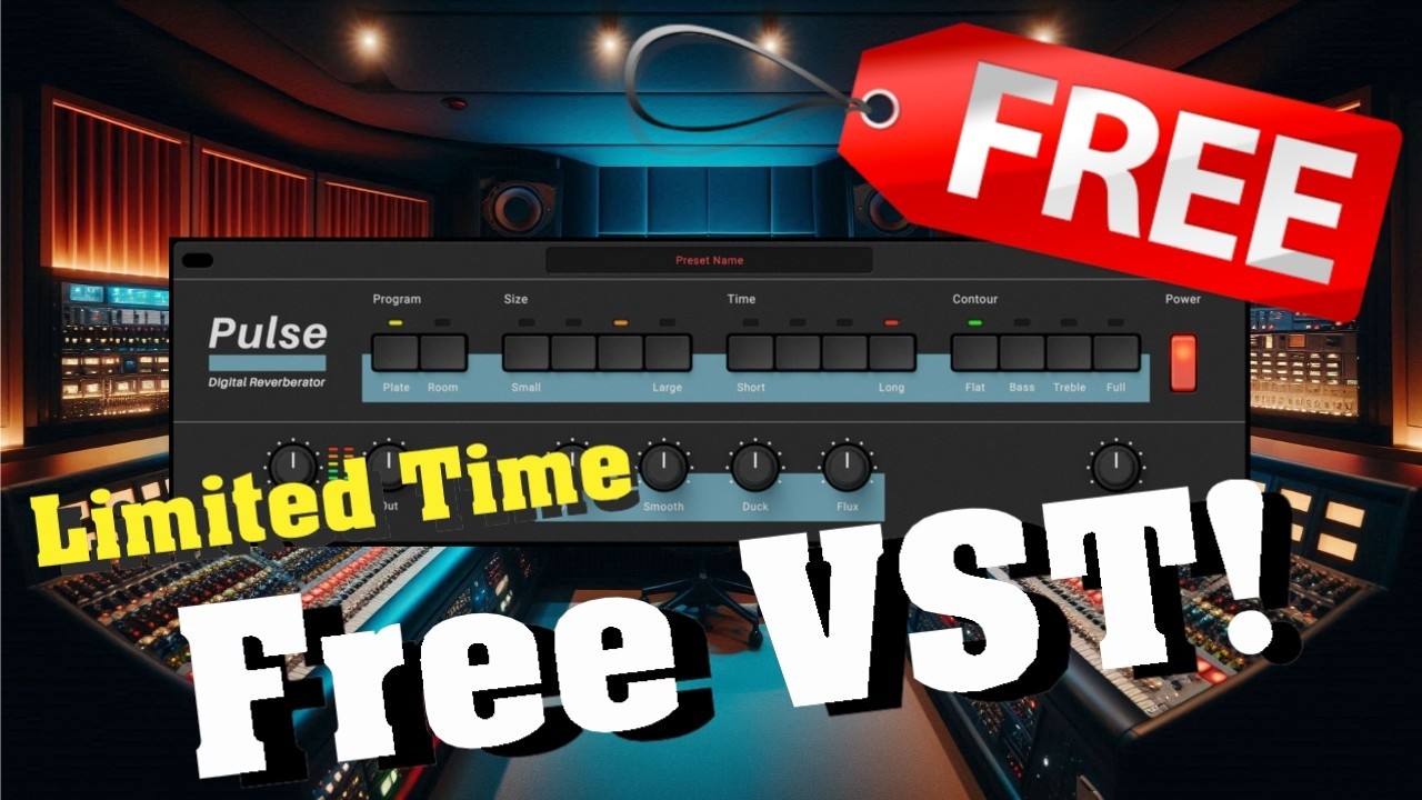 【Limited Time Free!?】Amazing! $61&rarr;$0! Best Lexicon PCM-60 Digital Reverb VST! Pulse, Wave Alchemy