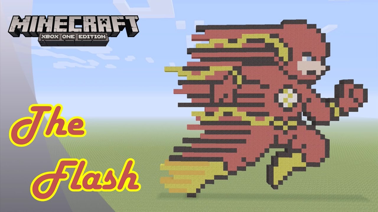Minecraft: Pixel Art Tutorial and Showcase: The Flash