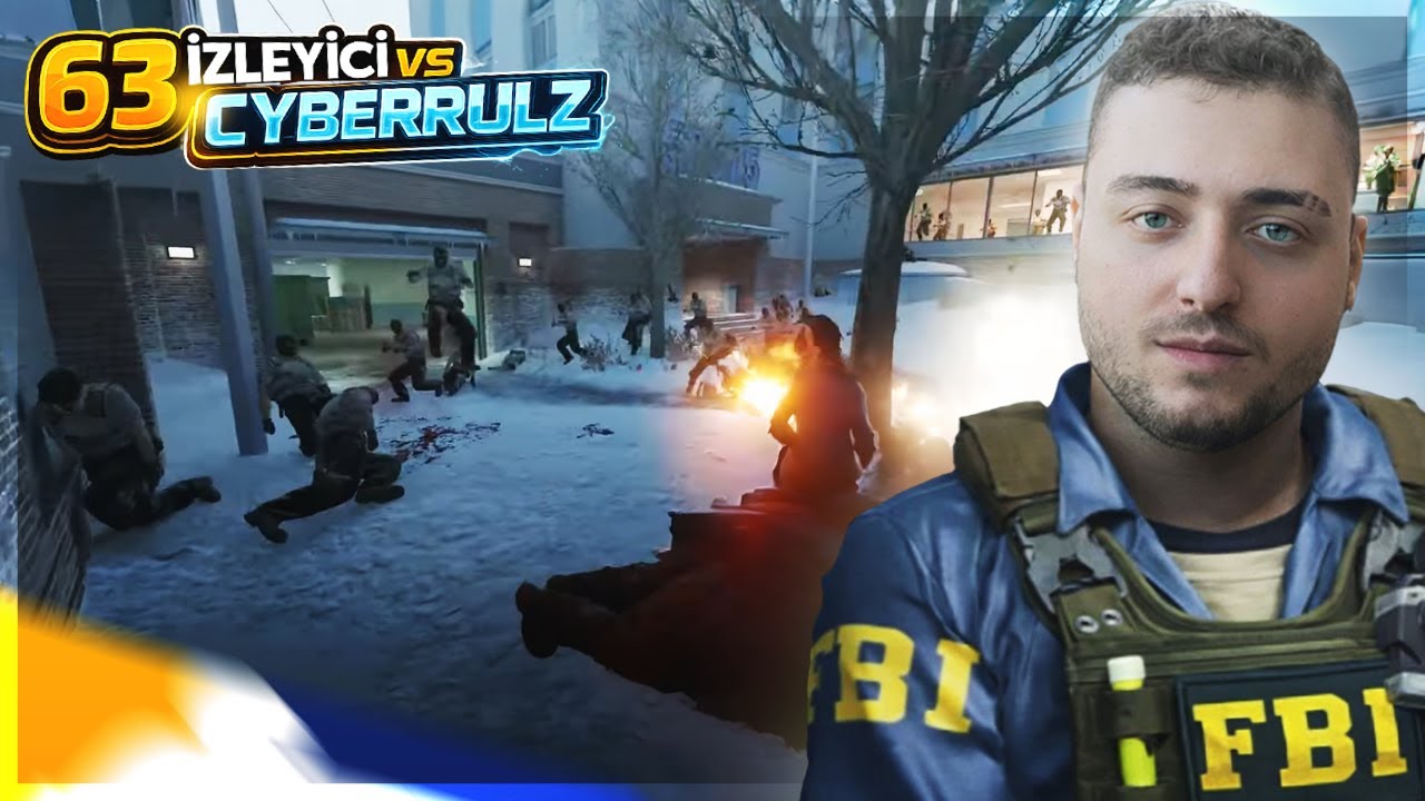 63 İZLEYİCİ VS BEN | İZLEYİCİLER ZOMBİ SÜRÜSÜ GİBİ ÜZERİME GELDİLER
