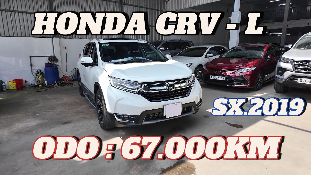 Cập bến Honda CRV - L 1.5 turbo đẹp giá tốt , SX.2019 xe Gia Đình 7 chỗ ngồi