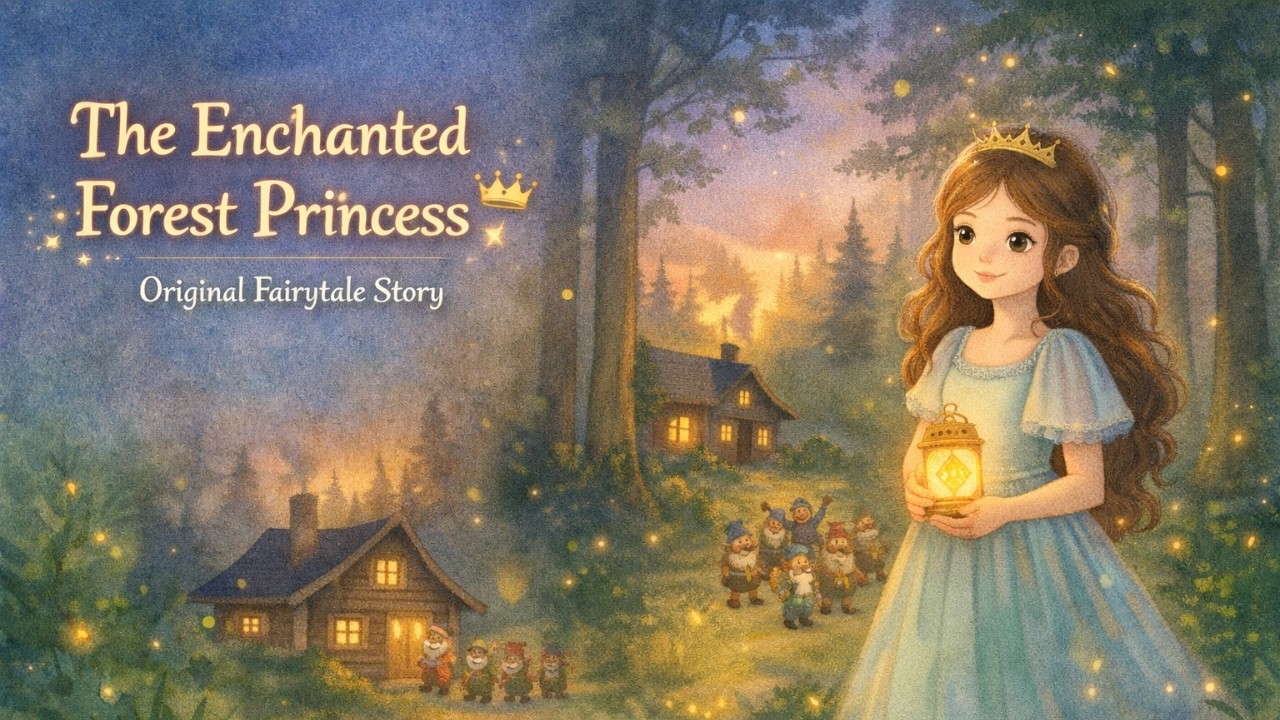 The Enchanted Forest Princess | Original Fairytale Story for Kids & Families