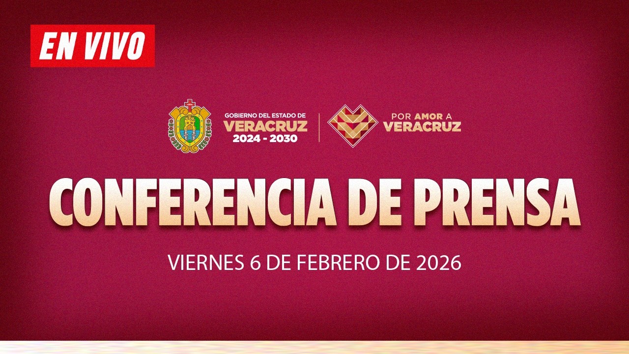 ▶️ Transmisión en vivo | Conferencia de prensa – 6 de febrero de 2026