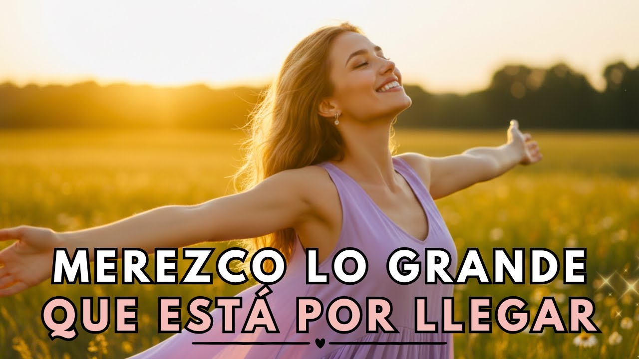 ✨✨Merezco lo bueno, Merezco la luz | Música Mantra para Manifestar