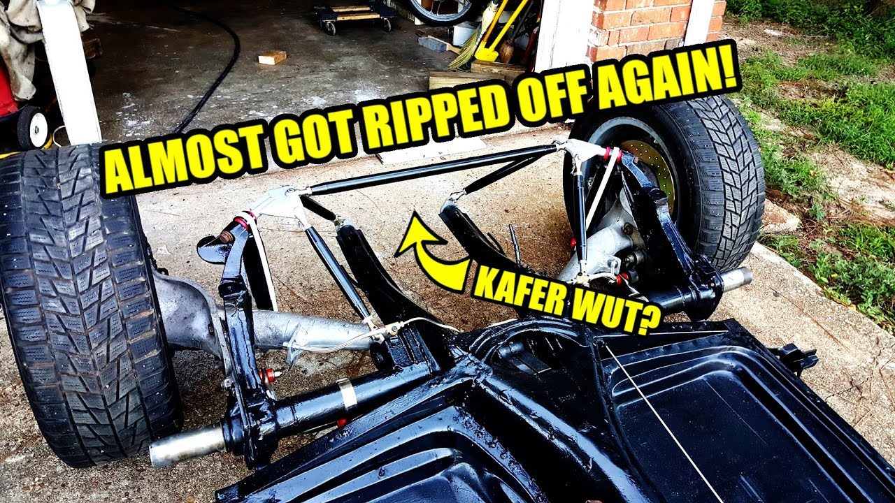 Kafer Brace - ROTTEN OLD 1956 Chop Top Oval VW Beetle - 35