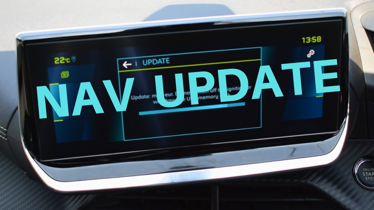 Peugeot  - How to update Peugeot Sat Nav Maps