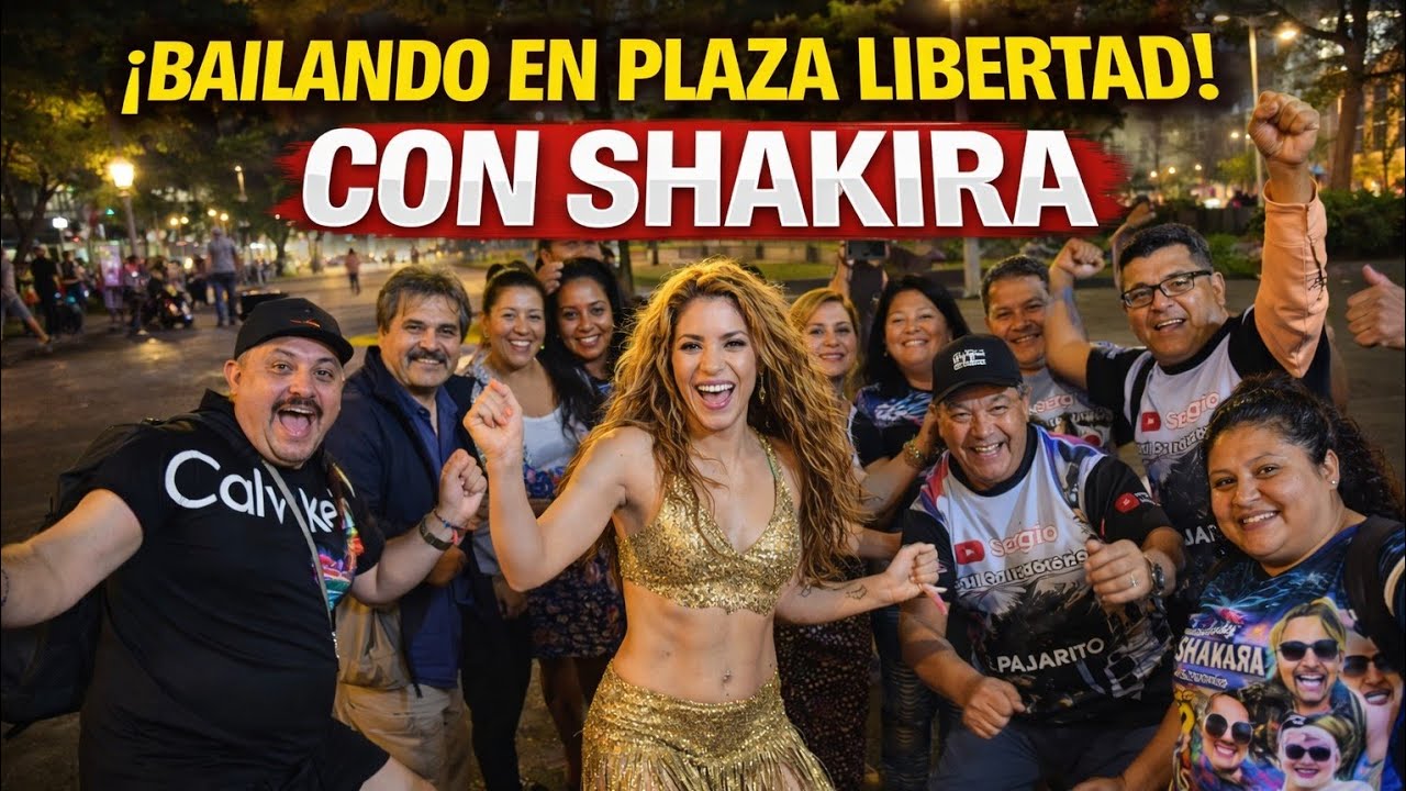 BAILANDO CON CHAKIRA- Sergio Vasil Salvadoreño [Plaza Libertad]