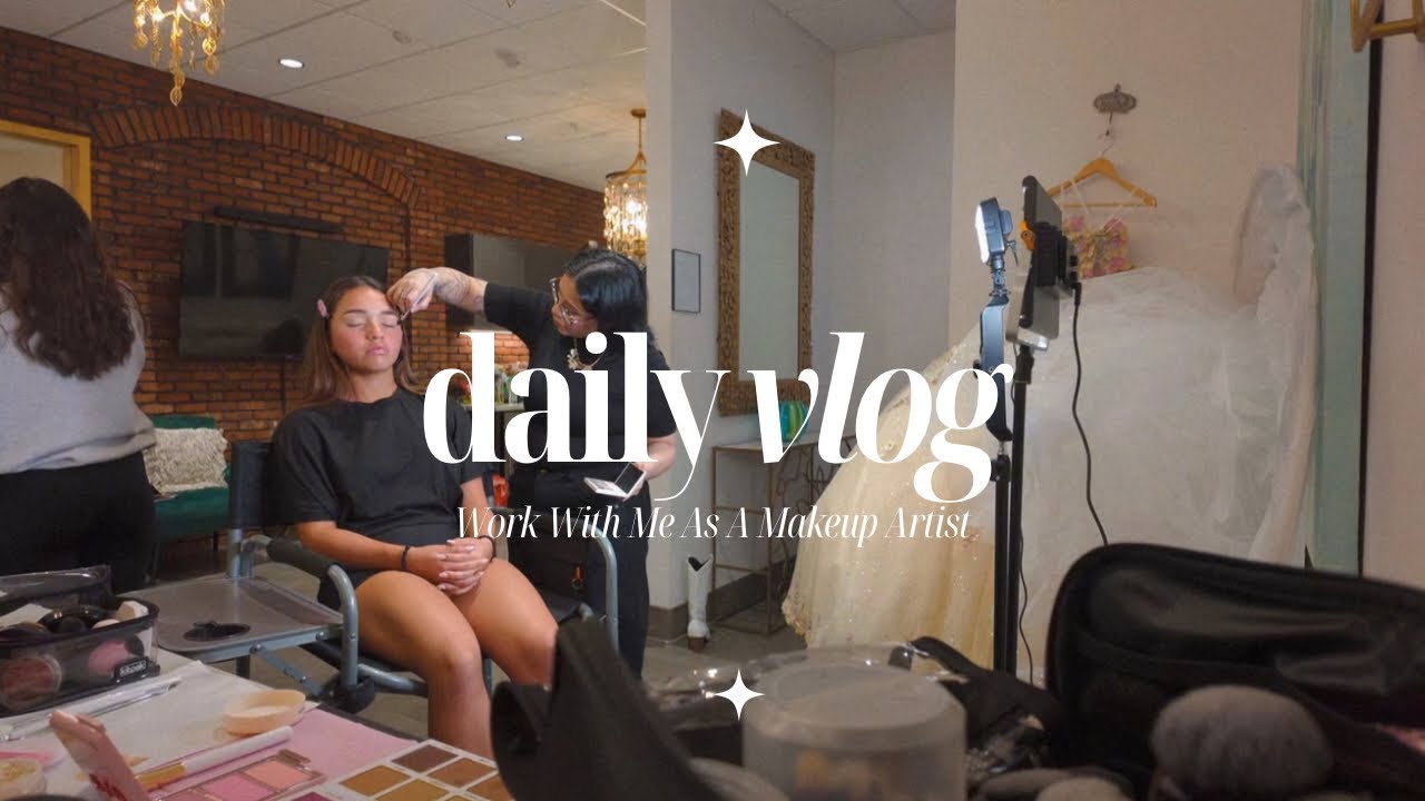 *REALISTIC* Day In My Life As A Makeup Artist