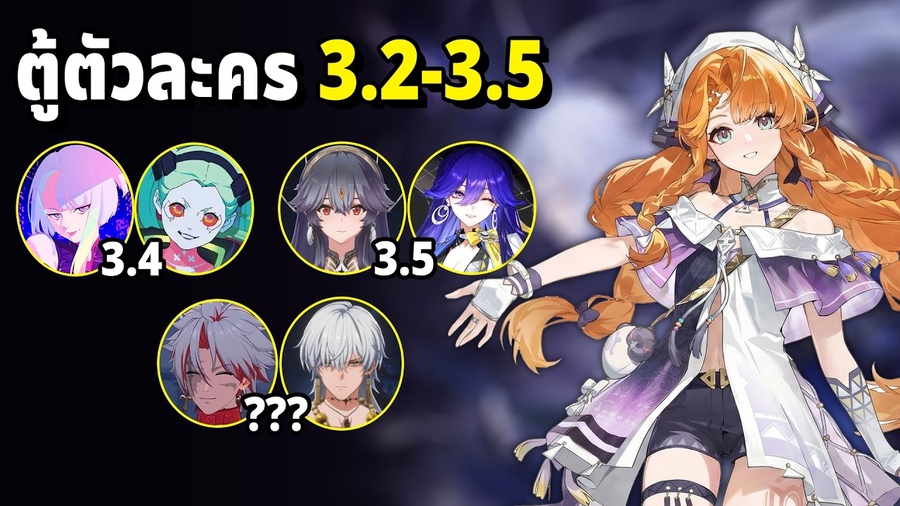 หลุด!! ตัวละครแพทช์ 3.2 - 3.5 มีตัวที่เรารอกันมั้ยนะ? Wuthering Waves