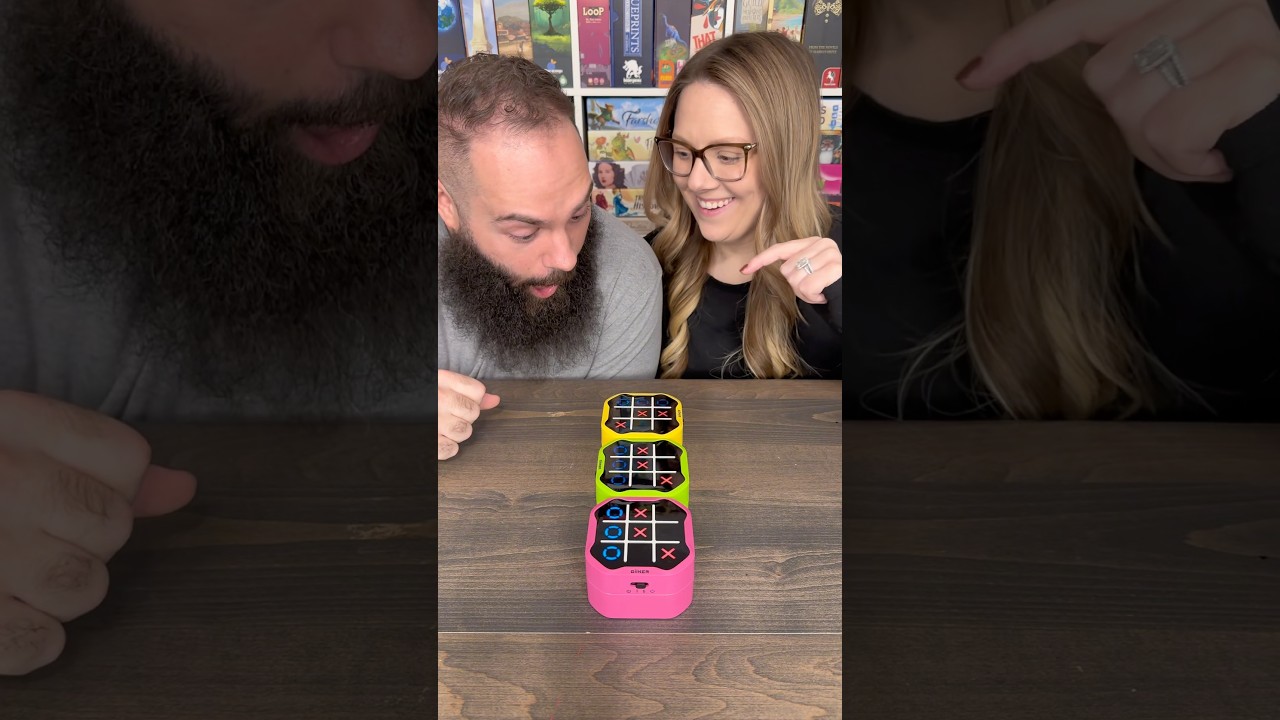 Как?! Сыграйте с нами в Giiker Tic Tac Toe Bolt #giiker #tictactoebolt #головоломка #настольнаяиг...