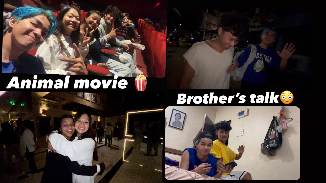 Animal movie 🍿/ Trio together again🏡