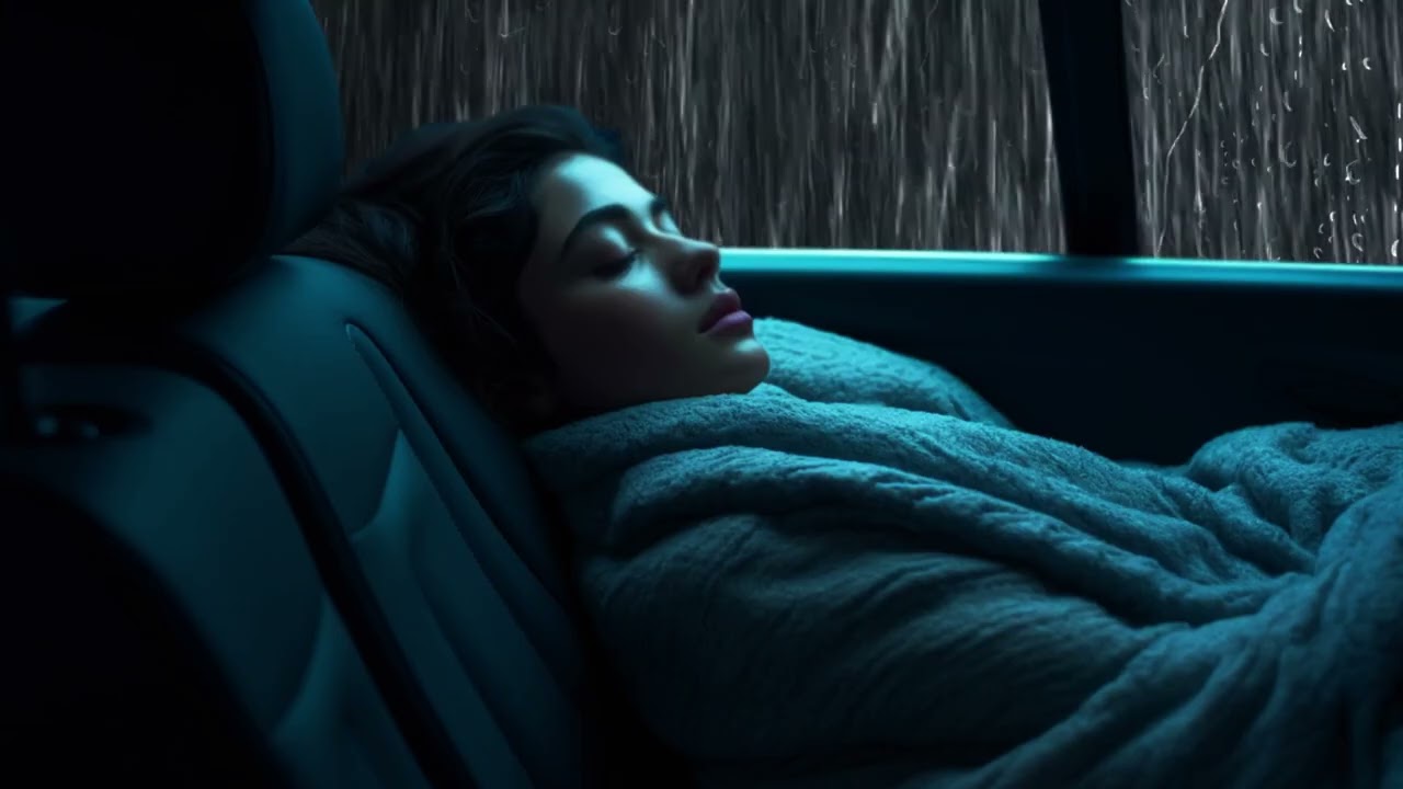 Sleep like never before! Rain sounds in the car that will put you to sleep instantly!