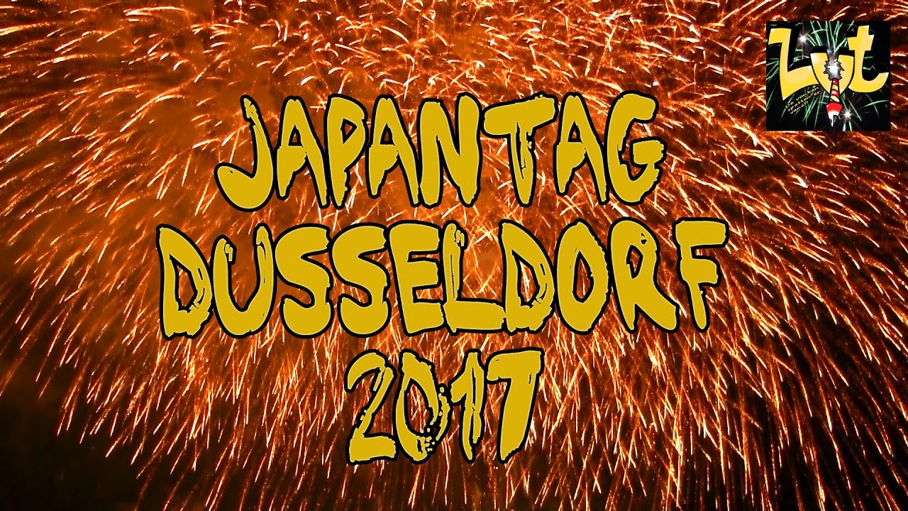 Japantag 2017 Düsseldorf Feuerwerk