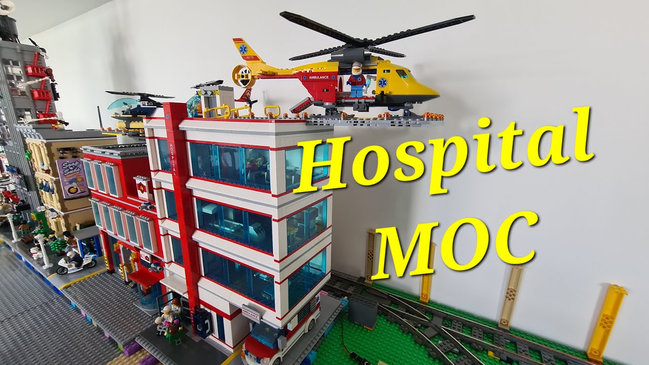 Lego City Update 10 - Modular Hospital MOC