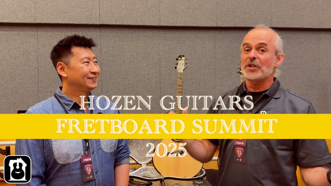 Hozen Guitars Fretboard Summit 2025 - Introducing Gold Label