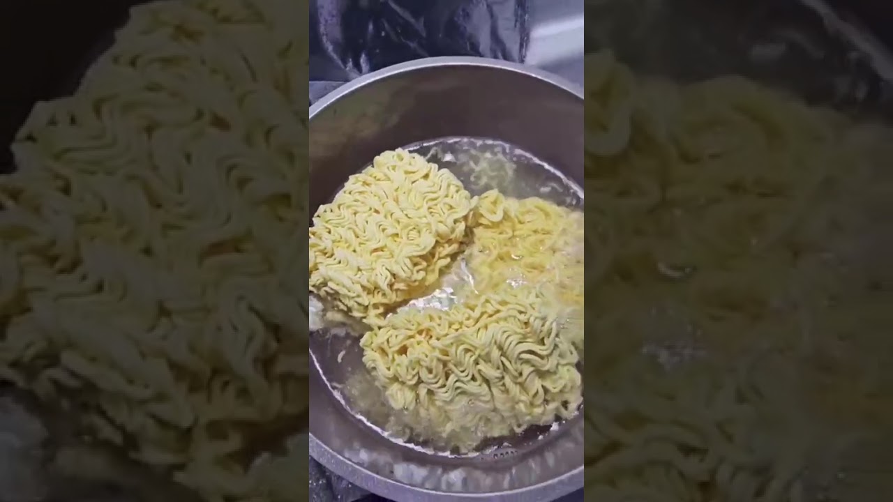 النودلز بالخضار ورشة النعناع 