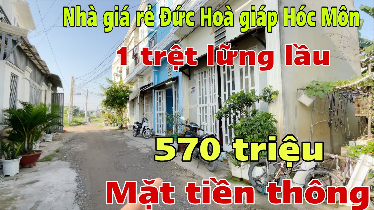Kẹt tiền , Anh bảy bán gấp căn nhà , 1 trệt lững lầu 570 Triệu còn thương lượng