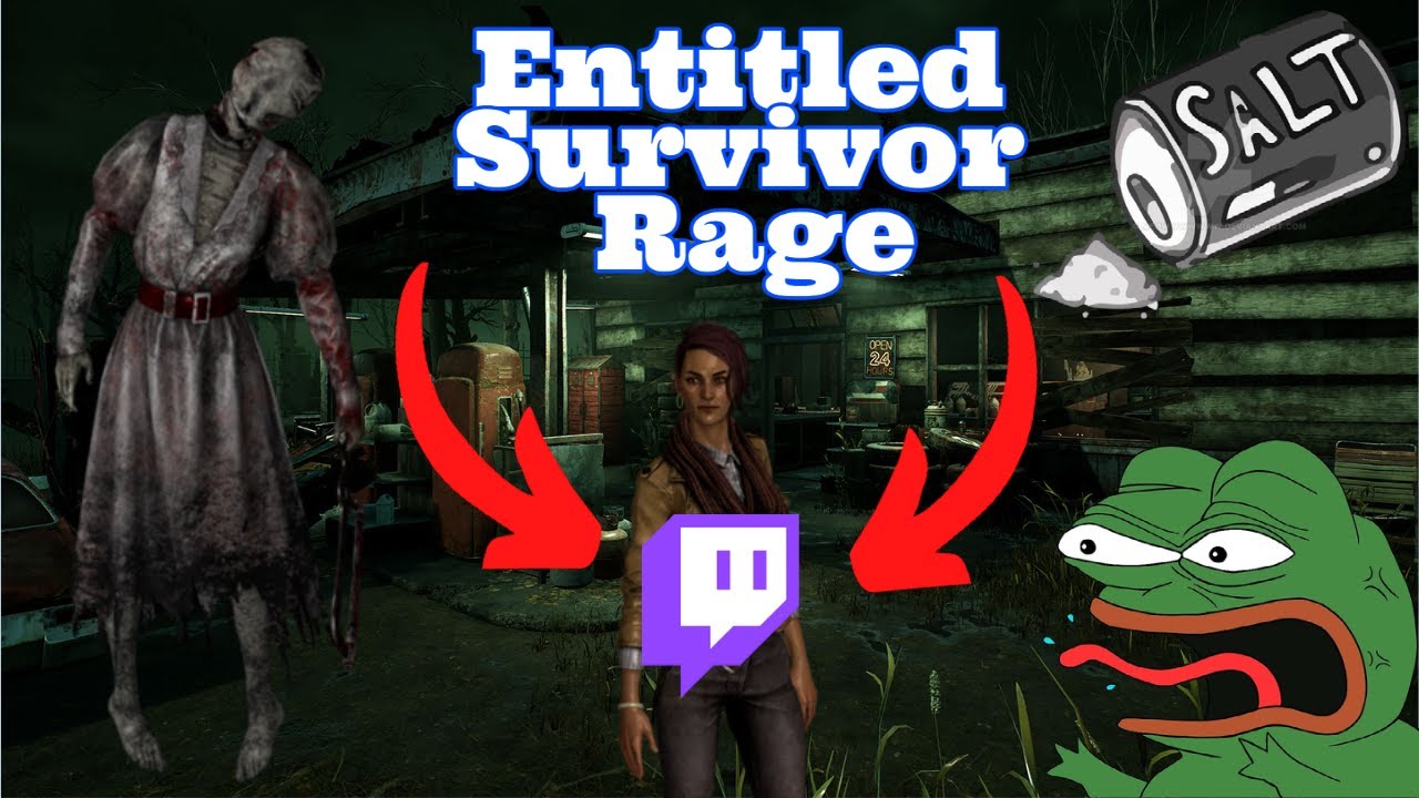 My Boosted Nurse Vs Salty TTV Streamer | Dead By Daylight