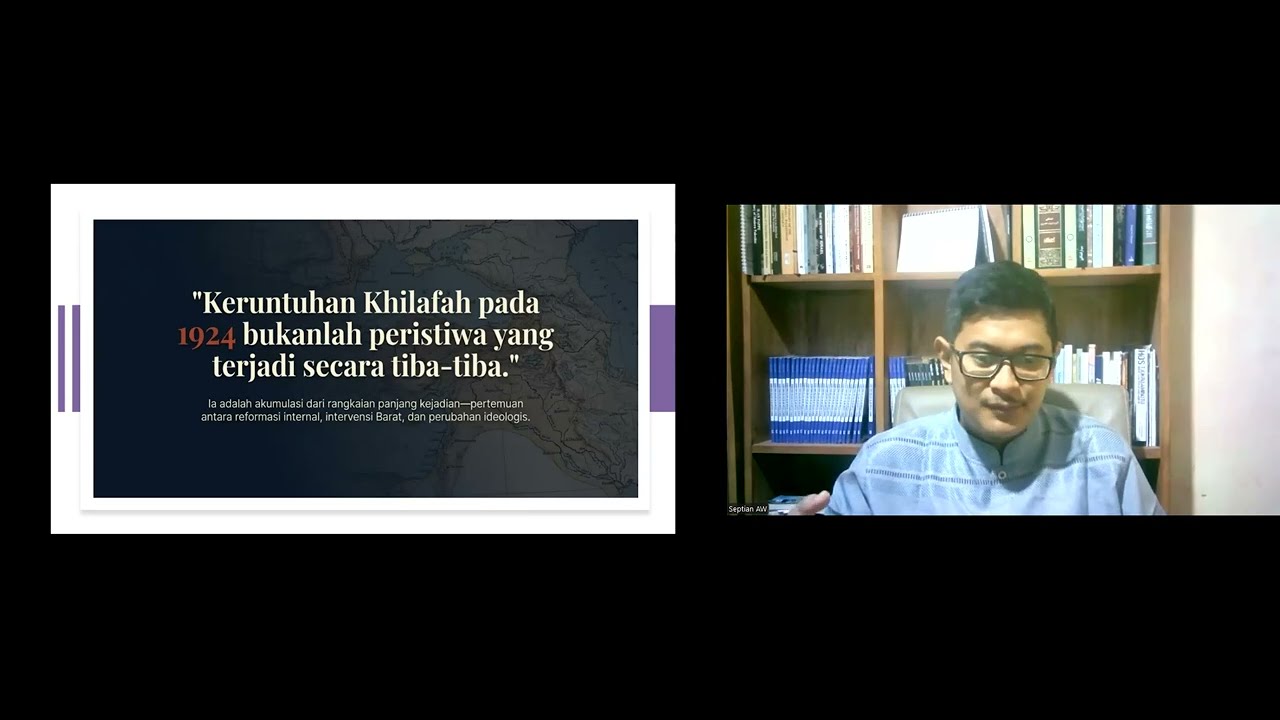 Bedah Buku Keruntuhan Utsmani - Septian AW