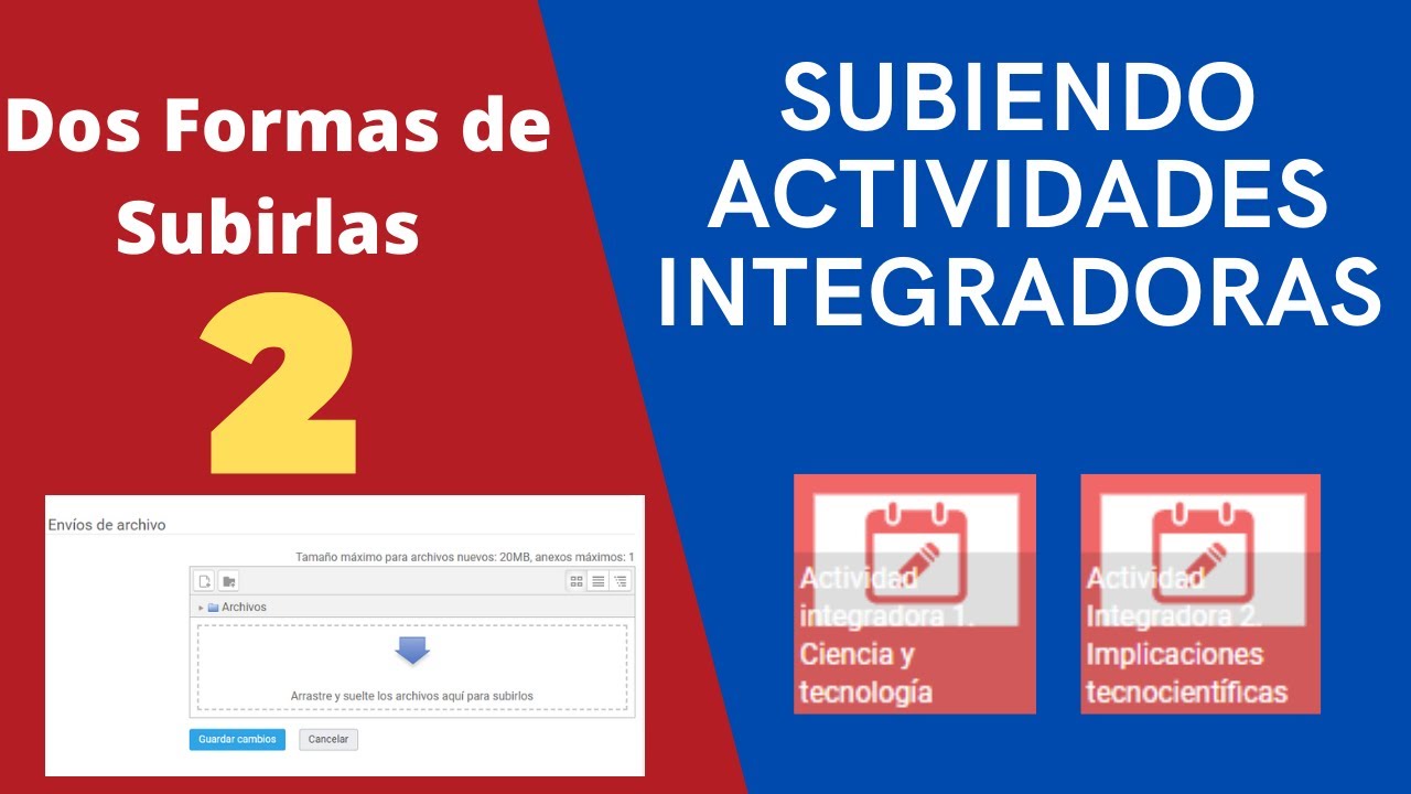 🤔📄¿Cómo subir las actividades integradoras a Prepa en Línea SEP? (Dos Formas)