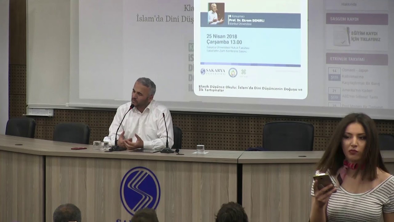 Klasik Düşünce Okulu: İslam'da Dini Düşüncenin Doğuşu ve İlk Tartışmalar, Prof. Dr. Ekrem Demirli