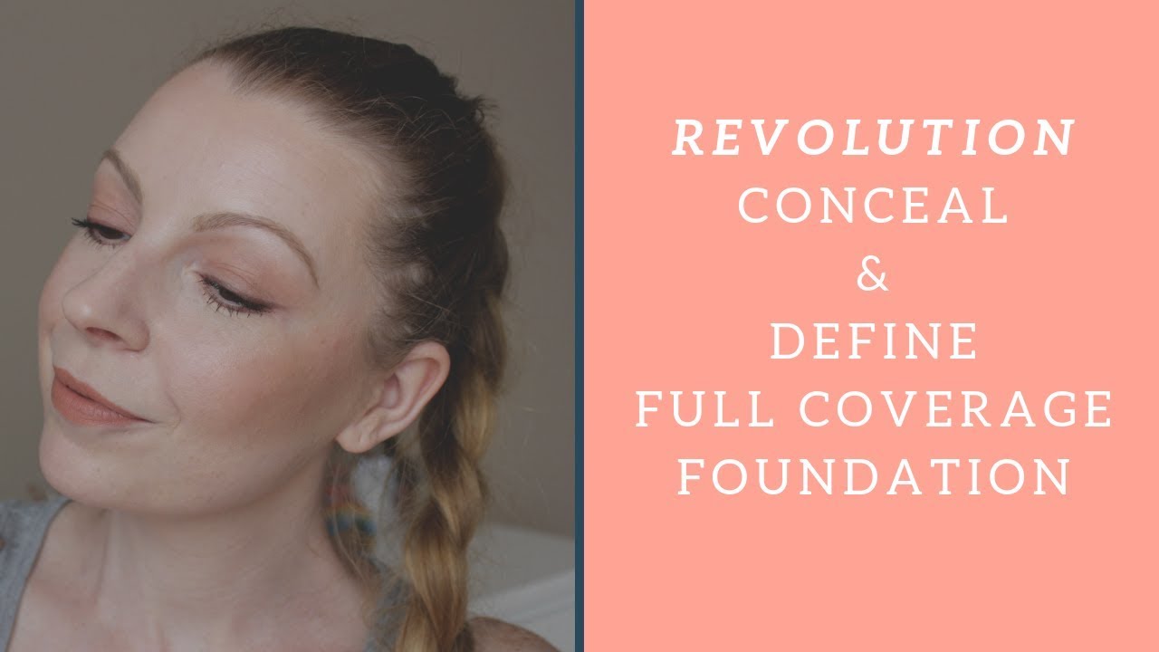 Revolution Conceal&Define Full Coverage alapozó teszt | Nickifromtheblock