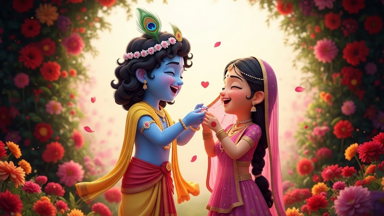 #tagalog radha ji Kahan ji ka amar Prem 💕 kahani radhe radhe 🙏📿