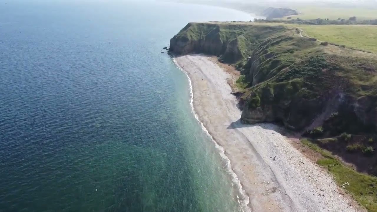 Easington Beach - Drone Footage