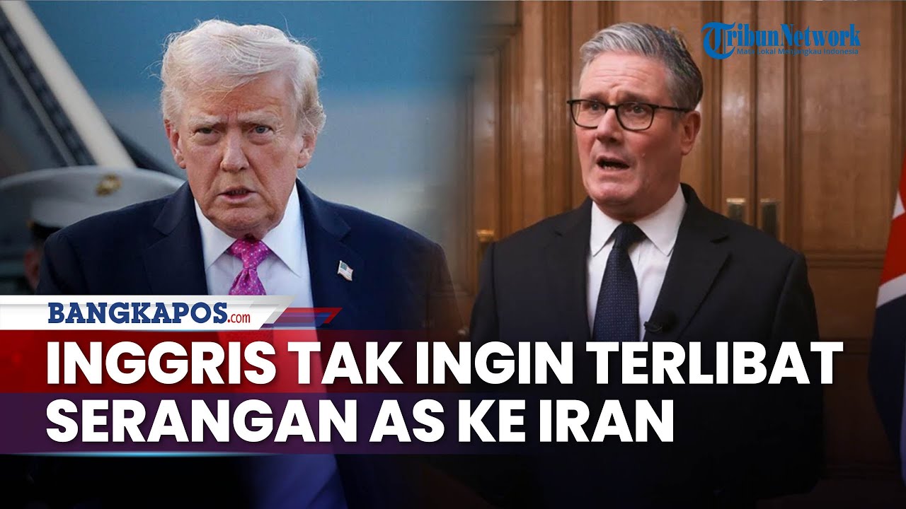 Inggris Tegaskan Tak Ikut AS untuk Serang Iran, Presiden Iran Tantang AS Hentikan Tekanan