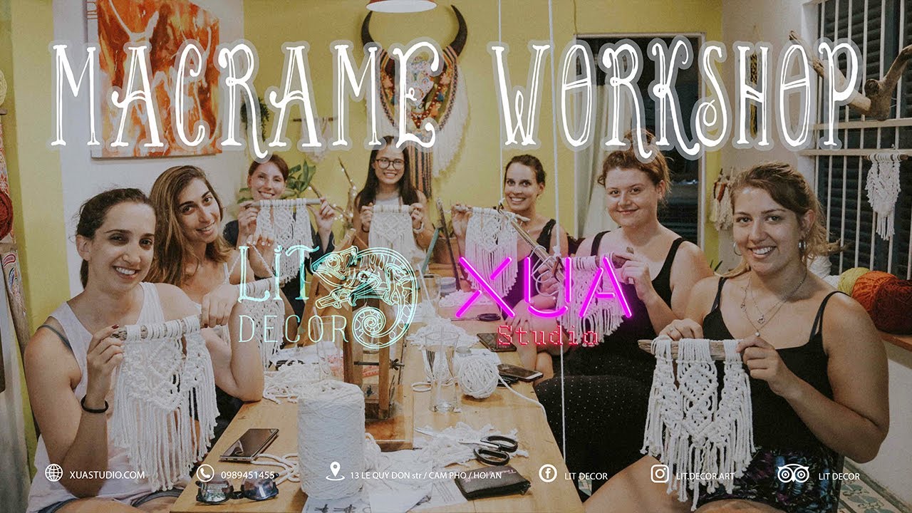 Macrame Workshop -  Fun Things To Do In Hoi An | LIT Decor