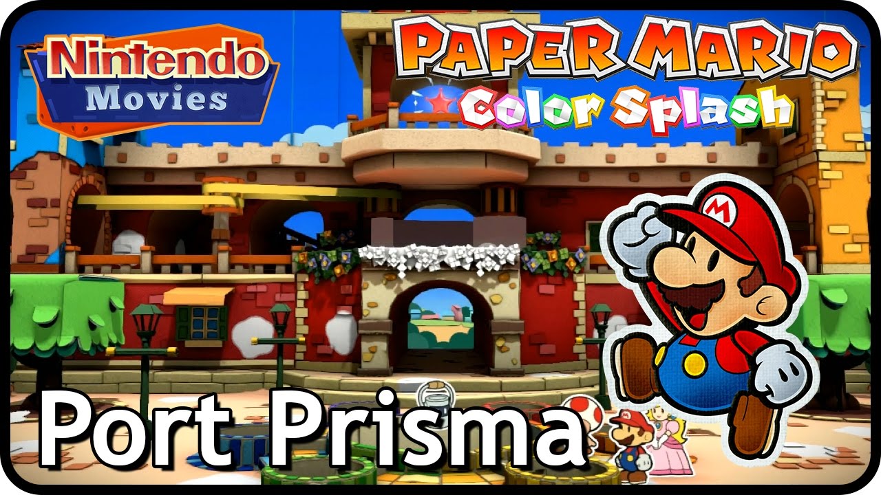 Paper Mario: Color Splash - Episode 1: Port Prisma