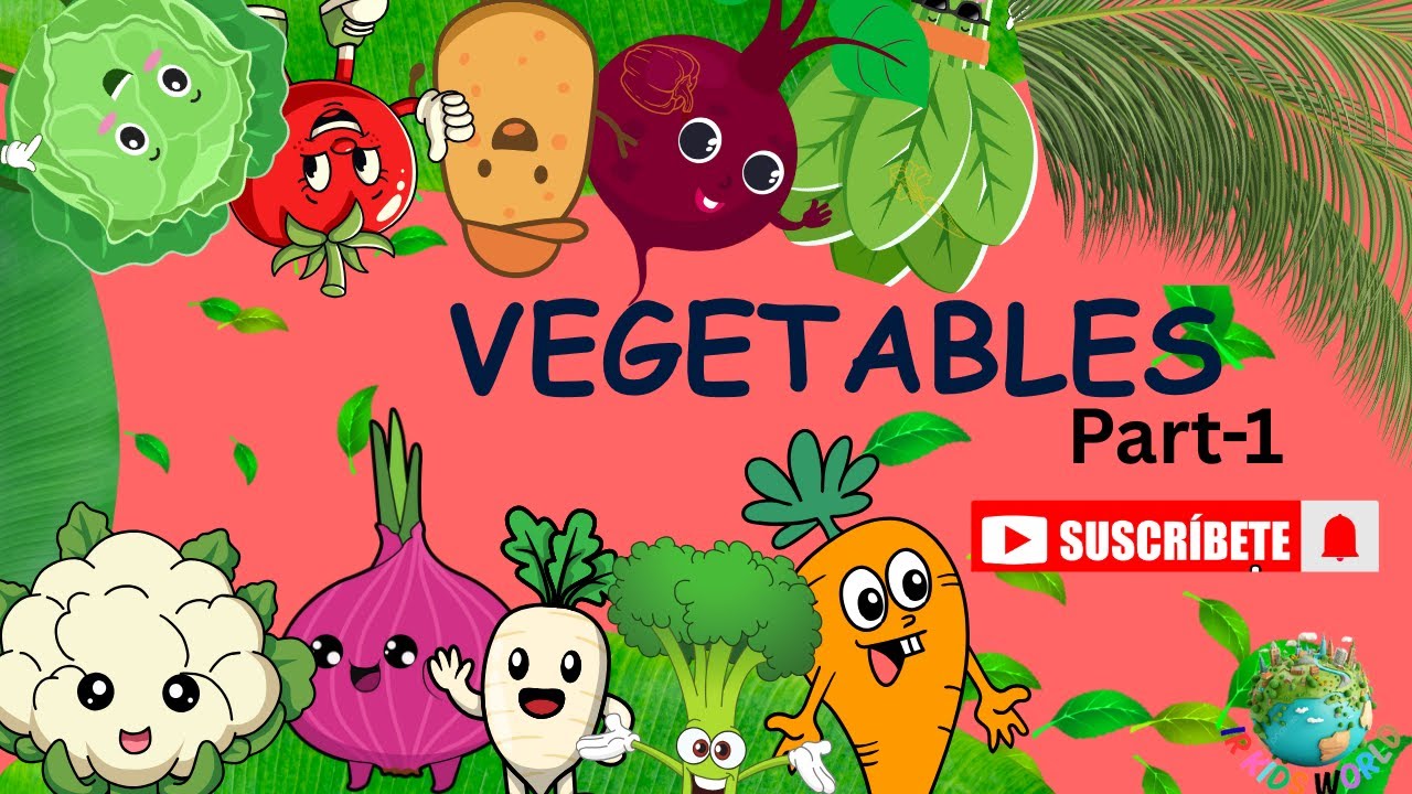 Vegetable Names | Vegetable Names in English & Uses | How to Spell Vegetable Names | IR KIDS WORLD