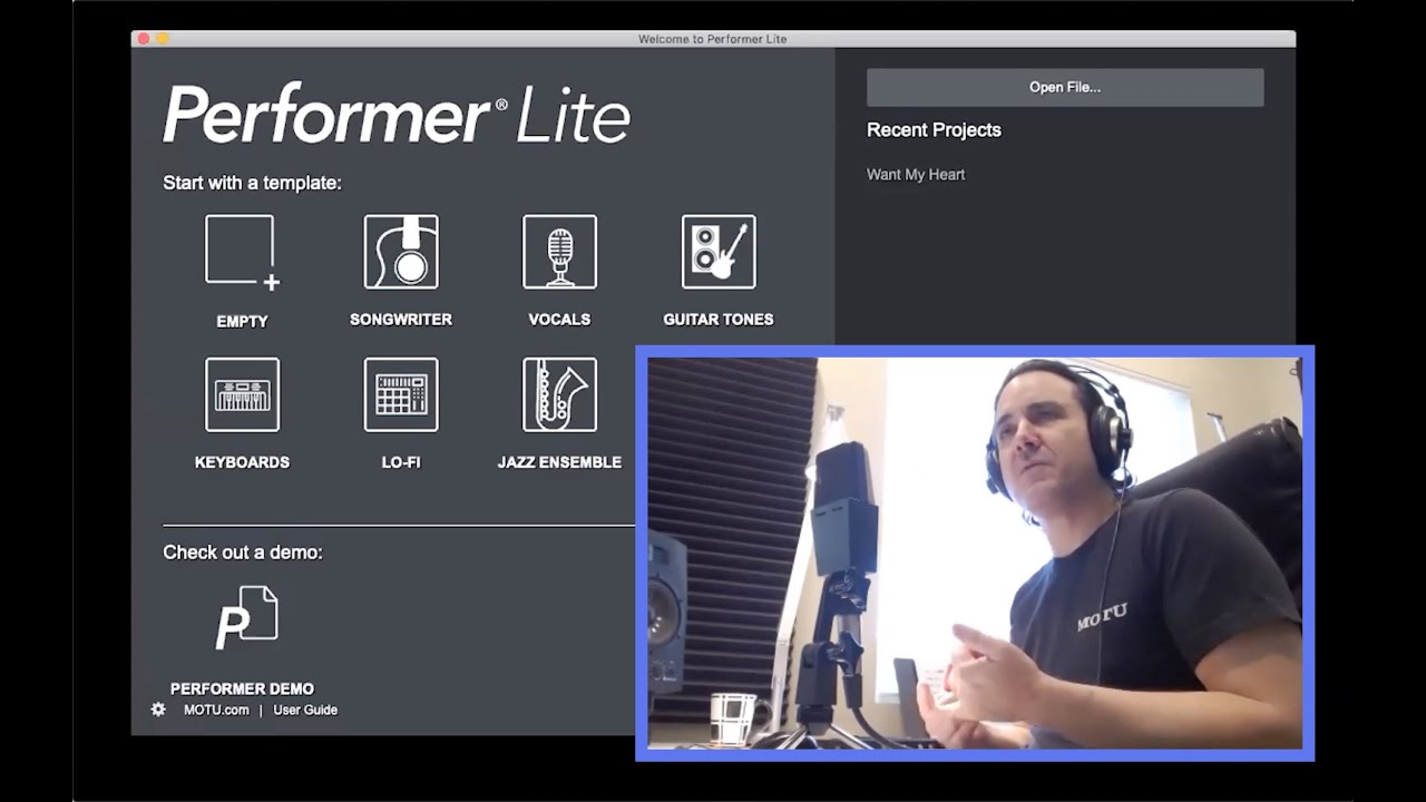 Webinar: Performer Lite — A Guided Tour