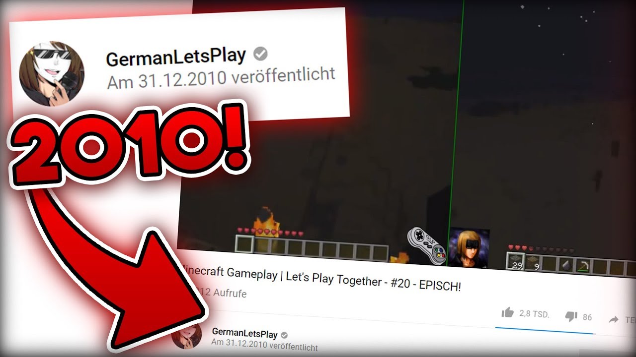 GermanLetsPlays ältestes Let's Play - Best of Minecraft Together