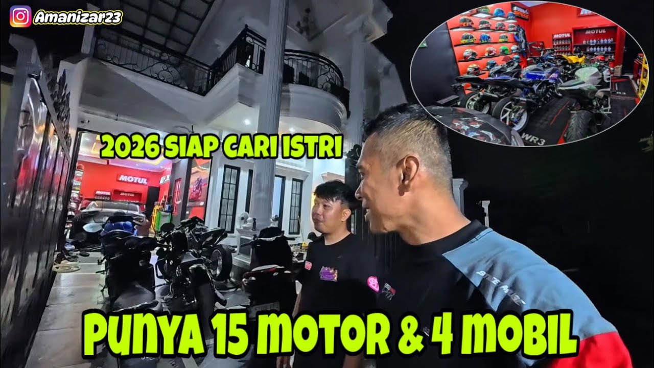 PUNYA 15 MOTOR DAN 4 MOBIL‼️ @akangmv SIAP CARI ISTRI