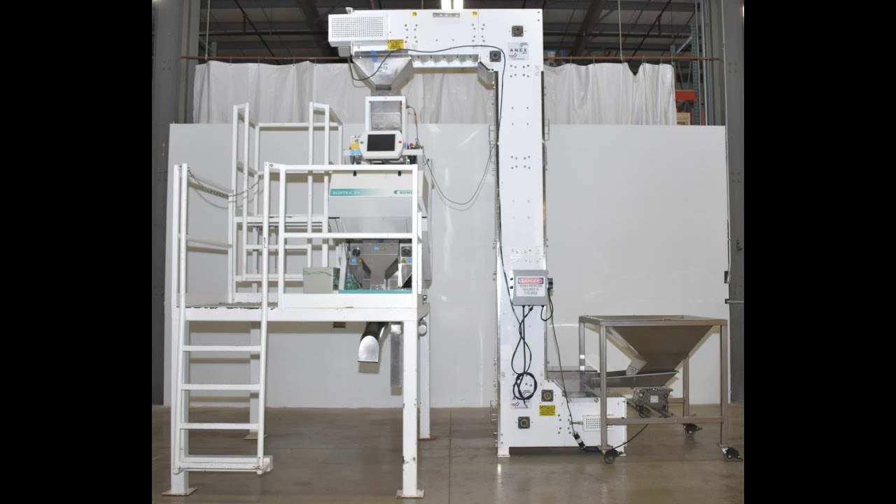 Buhler Sortex Ltd. Model Z+1B Material Handling - Color Sorter with Bucket Elevator - Stock#72336001
