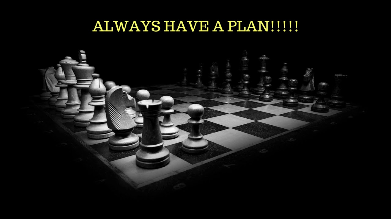 Always Be Playing...a part of being confident is having a plan