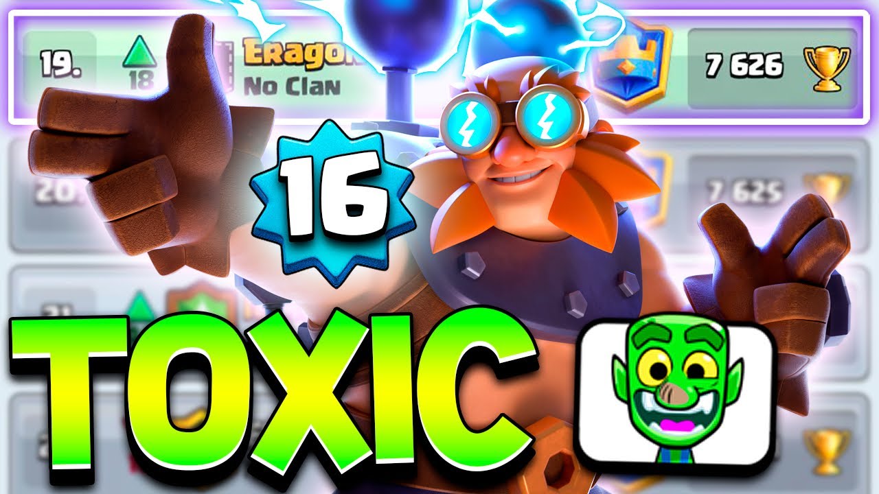 THE MOST TOXIC DECK TO EVER EXIST 🤢 - Clash Royale