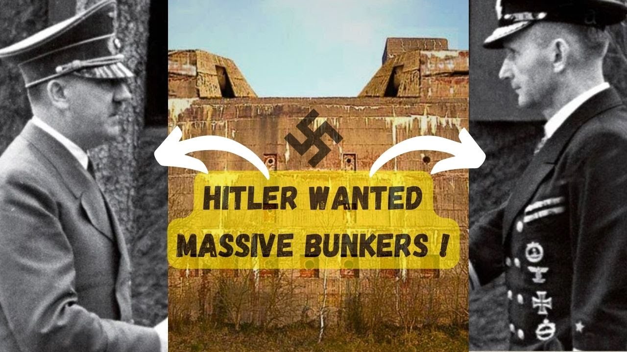 Hitler wanted MASSIVE bunkers. Biggest bunker we have ever seen and something special inside !