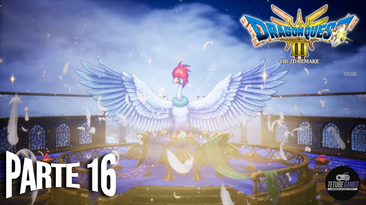 Dragon Quest 3 Remake - Parte 16: Sage obtido! Ramia Ressuscitada! Achado o Elmo de Ortega!